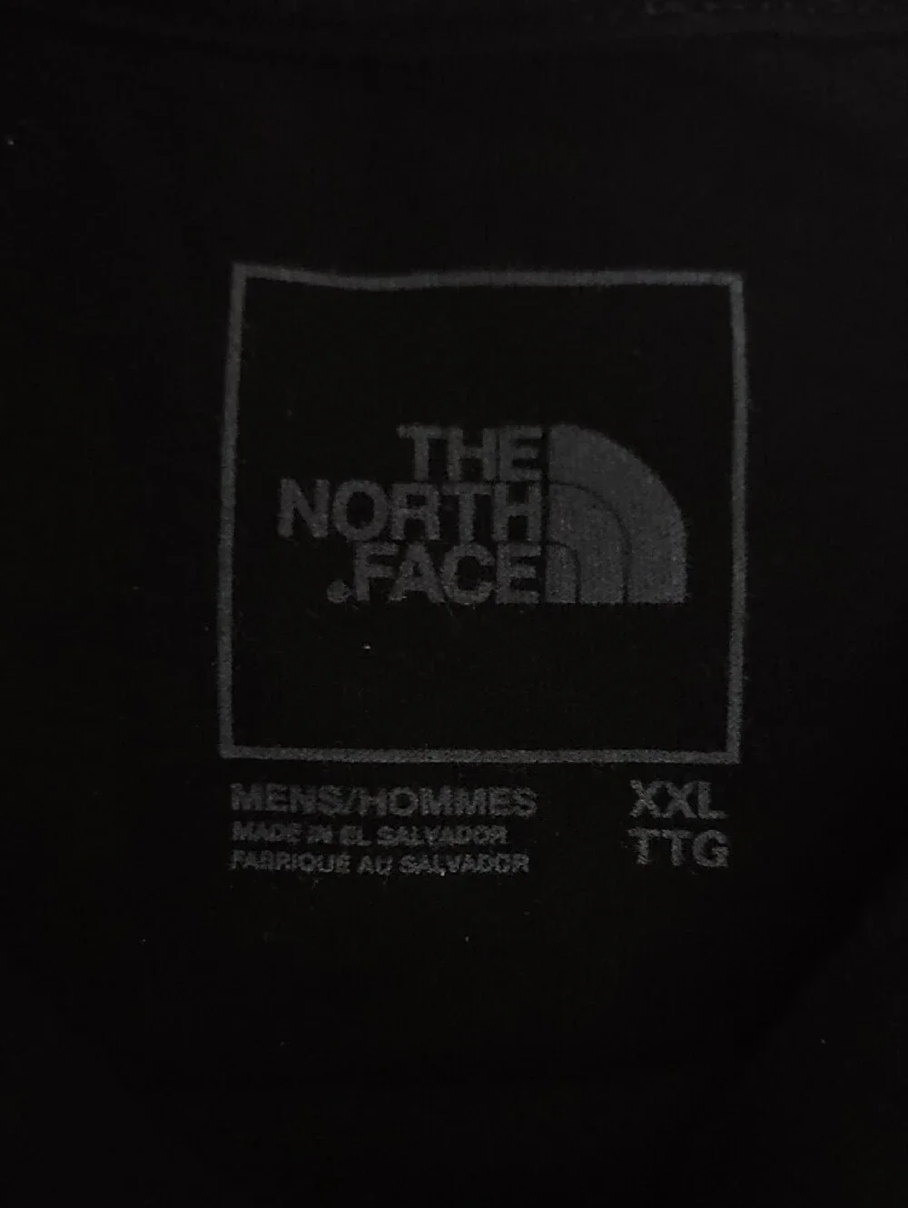 The North Face Black T-Shirt with Red Logo Soft!!